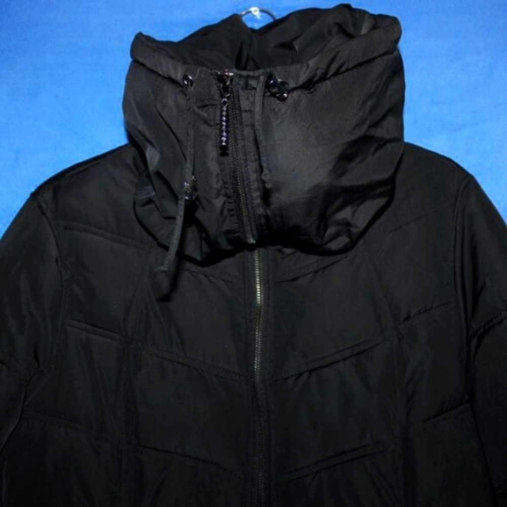 Rocawear Classic Puffer Jacket Black - Leopard Print Lining - Picture 9 of 9